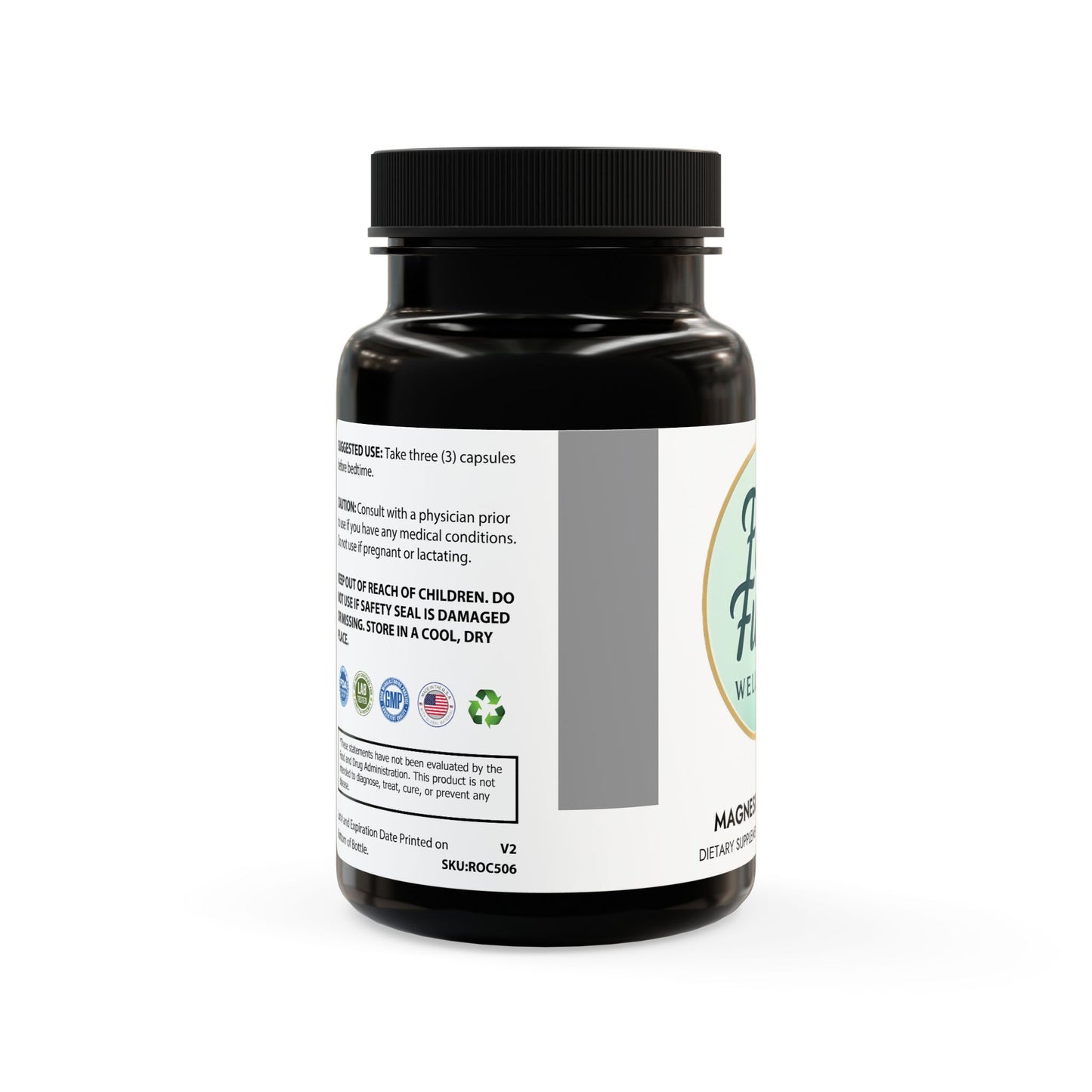 Magnesium Zinc Supplement (90 Capsules)