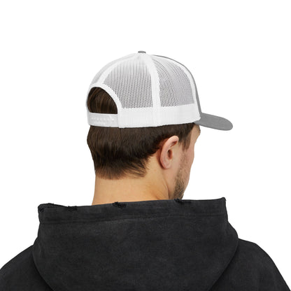 Trucker Cap — "Fit Fuel" Retro Sport Logo Snapback