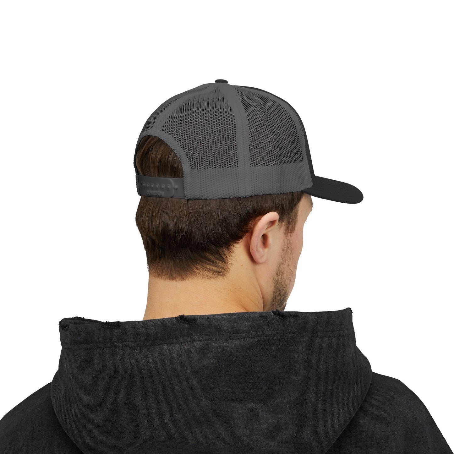 Trucker Cap — "Fit Fuel" Retro Sport Logo Snapback